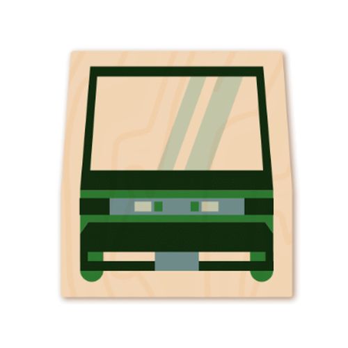 Sticker en bois sur mesure Woodstick