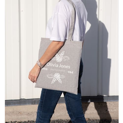 SAC TOTE BAG EFFET JEAN