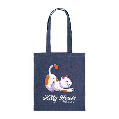 SAC TOTE BAG EFFET JEAN