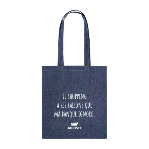 SAC TOTE BAG EFFET JEAN