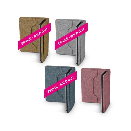 PORTE CARTE EN METAL STOP OU ANTI RFID