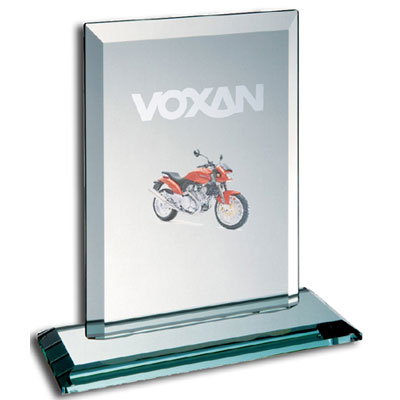 Trophée en verre Frame