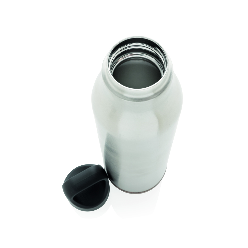 Bouteille isotherme étanche avec finition liège