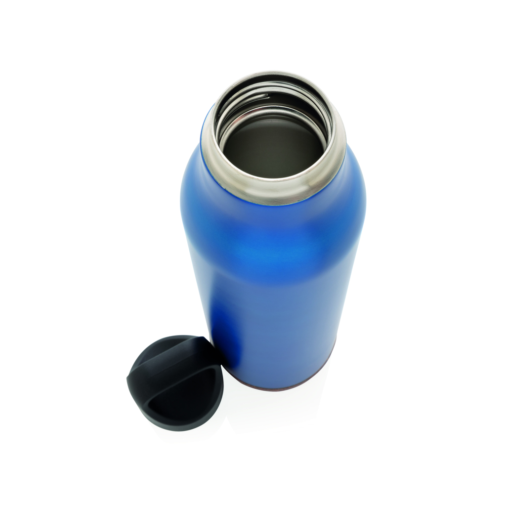 Bouteille isotherme étanche avec finition liège