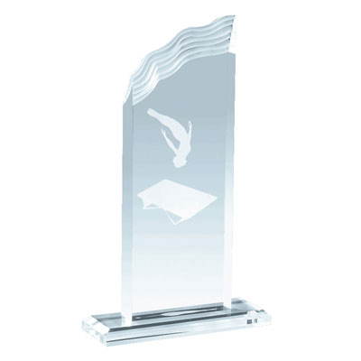 Trophée en plexi Salina