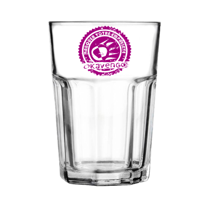 Verre rétro personnalisé 350 ml