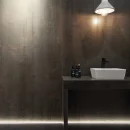אריח גרניט פורצלן בפורמט ענק לחיפוי גימור מט אלגנטי עובי 6 מ"מ בסגנון חלודה 260x120