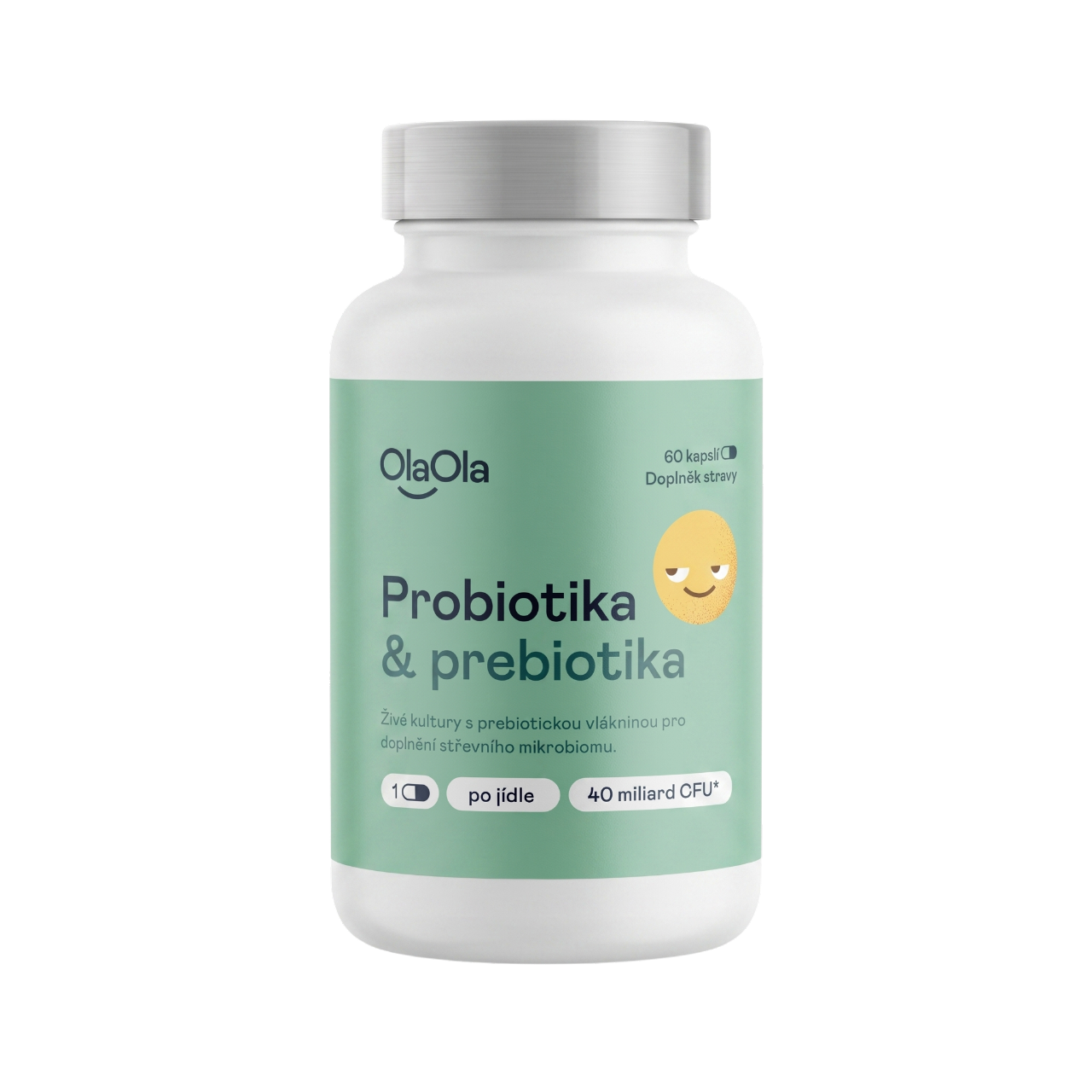 OlaOla Probiotika s prebiotiky podporující zažívání - 60 kapslí | 60 dávek
