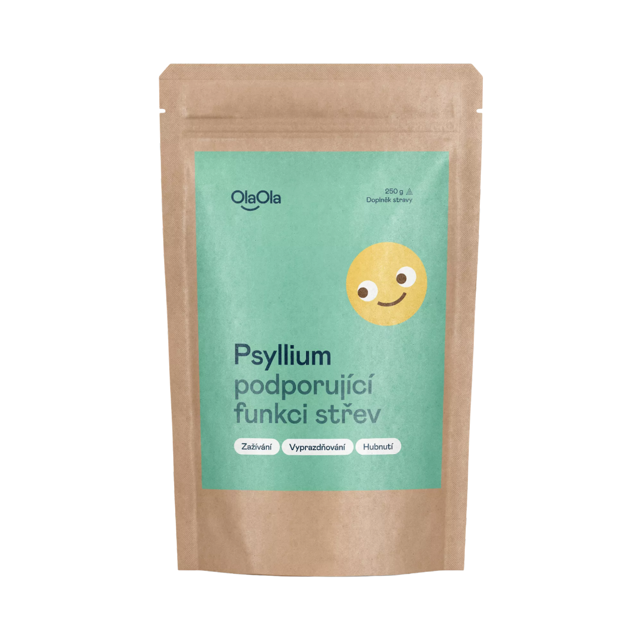 OlaOla Psyllium podporující normální funkci střev - 250 g