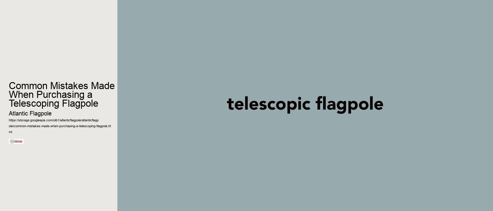 Common Mistakes Made When Purchasing a Telescoping Flagpole