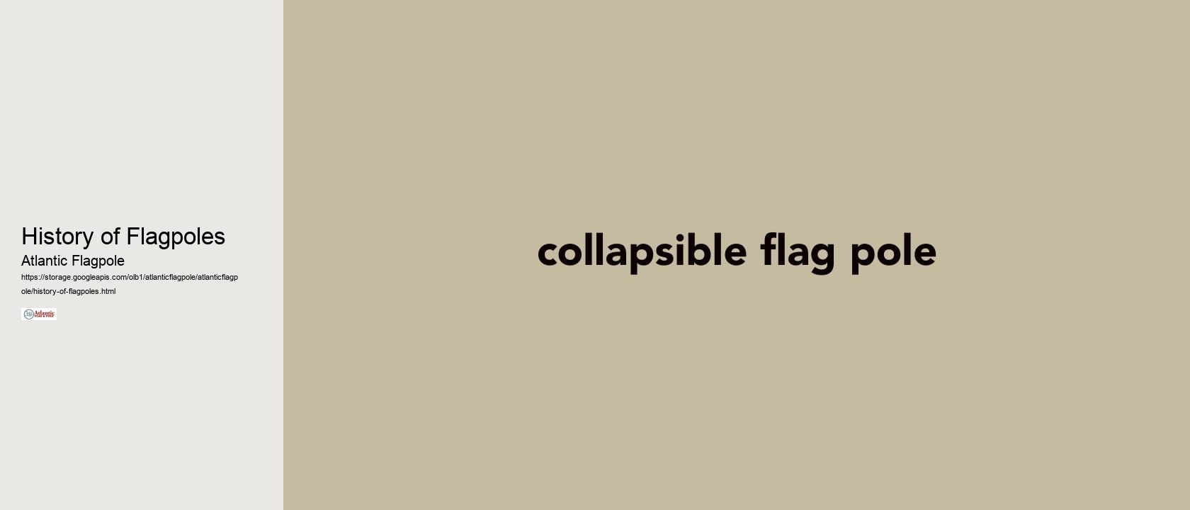 History of Flagpoles