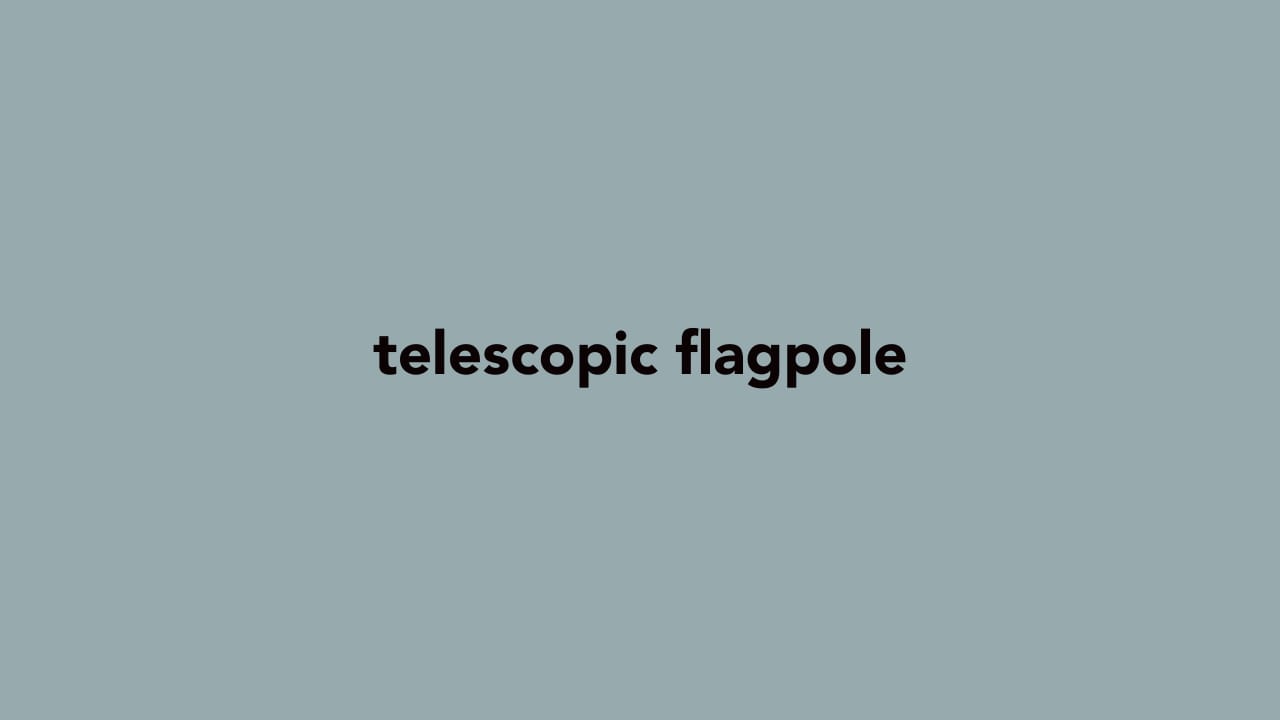 Telescoping Flagpole