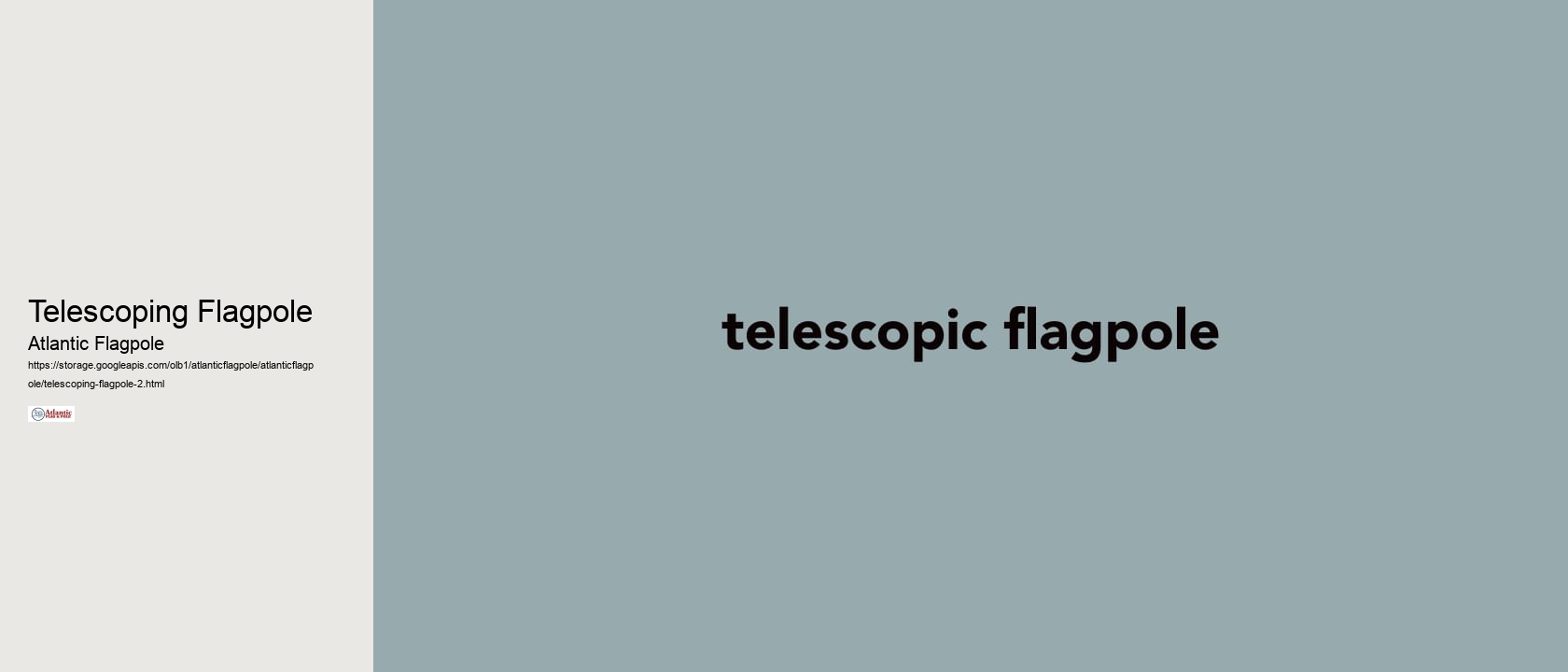 Telescoping Flagpole