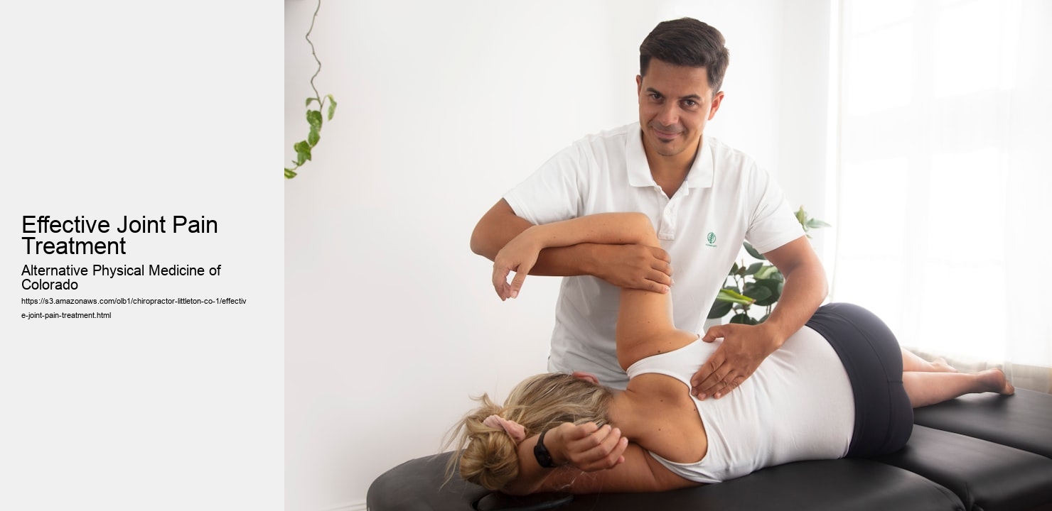 Effective Joint Pain Treatment