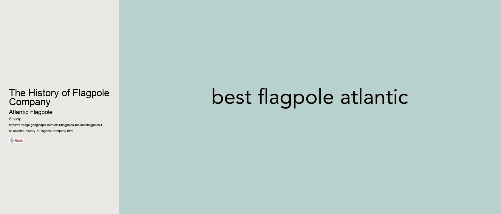 The History of Flagpole Company