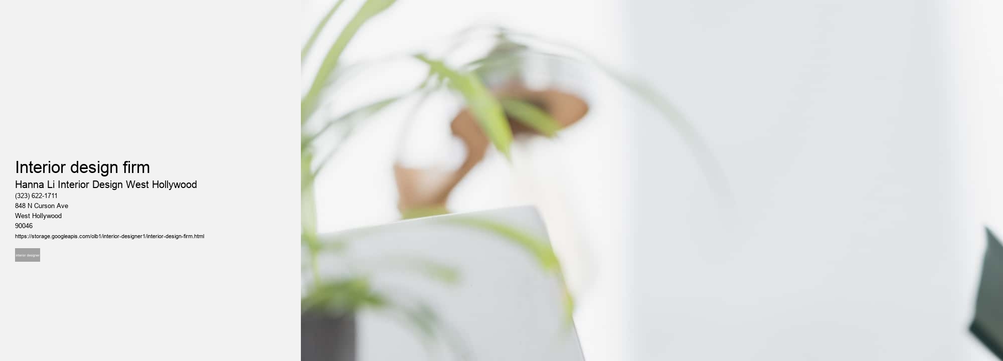 interior design firm