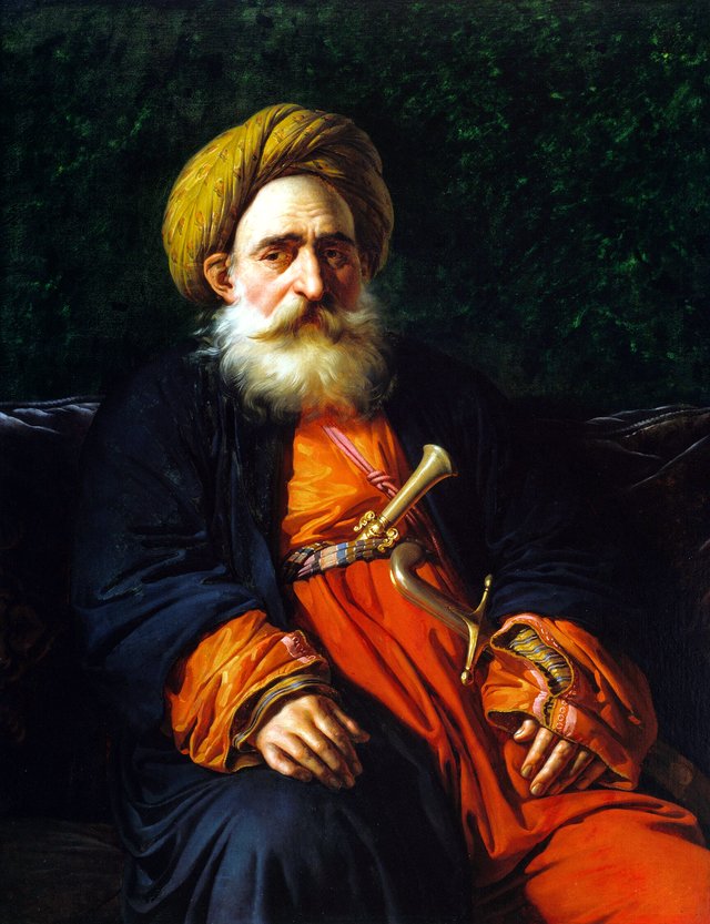 Portrait of the Katchef Dahouth, Christian Mameluke by Anne-Louis Girodet