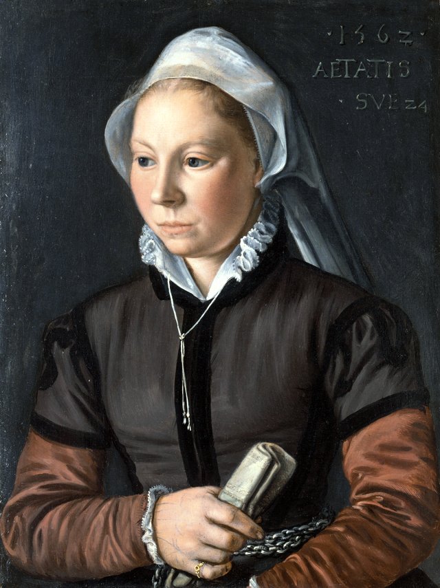 Portrait of a Young Woman by Joachim Beuckelaer