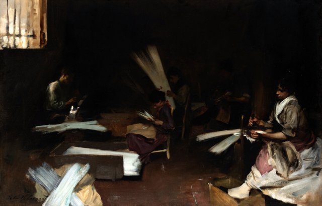 Venetian Glass Workers by John Singer Sargent