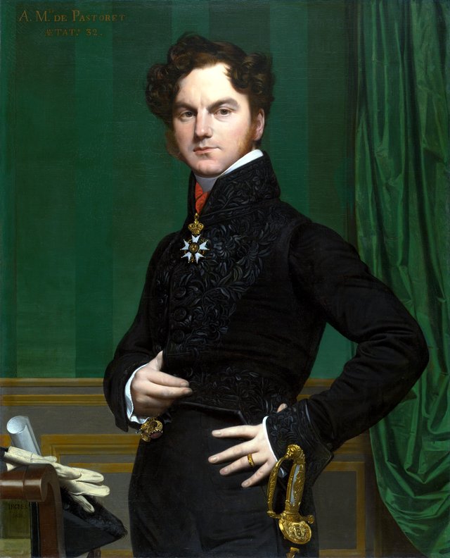 Amédée-David, the Comte de Pastoret by Jean-Auguste-Dominique Ingres