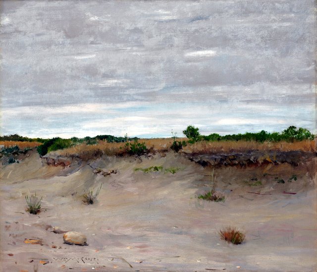 Wind-Swept Sands by William Merritt Chase