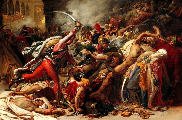 Sketch for The Revolt of Cairo by Anne-Louis Girodet