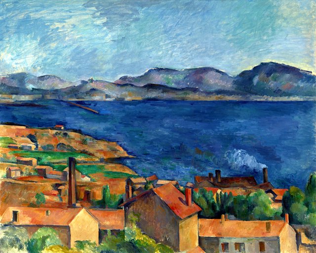 The Bay of Marseille, Seen from L'Estaque by Paul Cézanne
