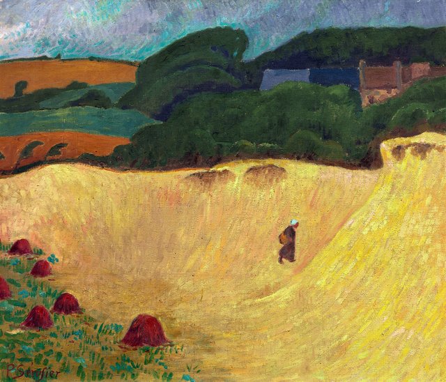 The Beach of Les Grands Sables at Le Pouldu by Paul Sérusier