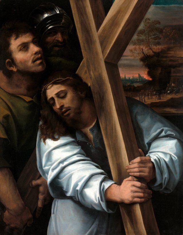 Christ Carrying the Cross by Sebastiano del Piombo