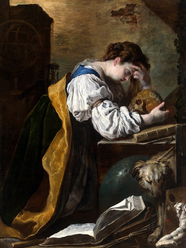 Melancholia by Domenico Fetti