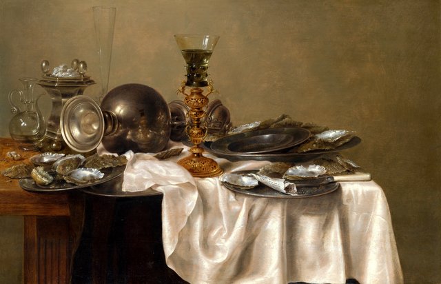 Breakfast Still Life by Willem Claesz. Heda