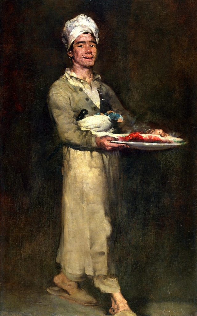 The Scullion by Augustin Théodule Ribot