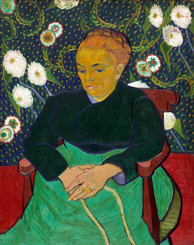 Madame Roulin Rocking the Cradle (La berceuse) by Vincent van Gogh