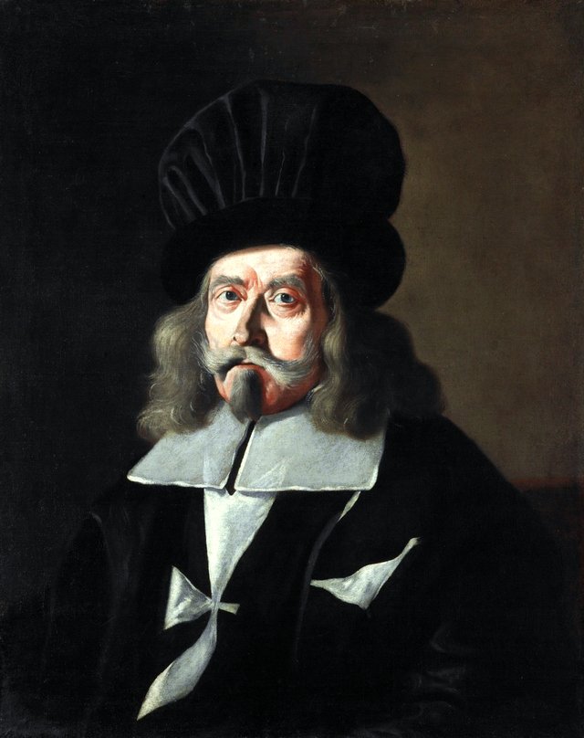 Portrait of a Grand Master of the Knights of Malta, Martin de Redin by Mattia Preti