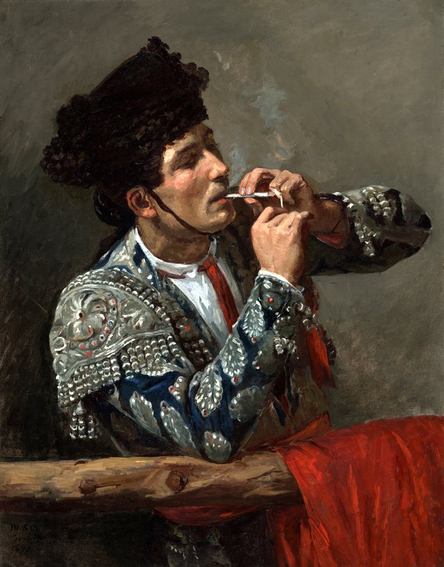 After the Bullfight by Mary Cassatt
