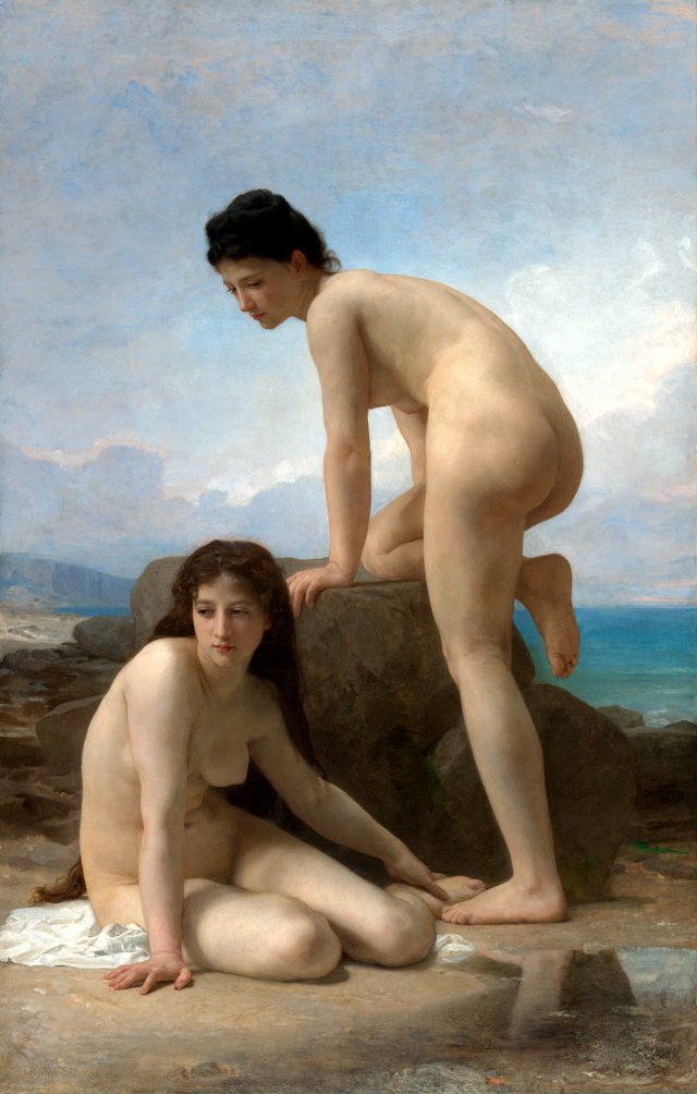 The Bathers by William-Adolphe Bouguereau