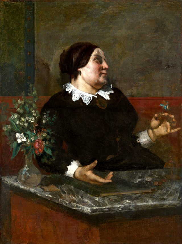 Mère Grégoire by Gustave Courbet