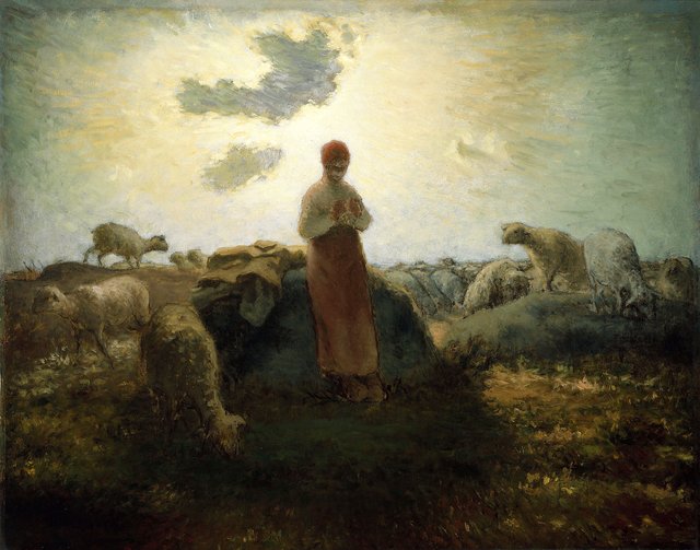 The Keeper of the Flock by Jean-François Millet
