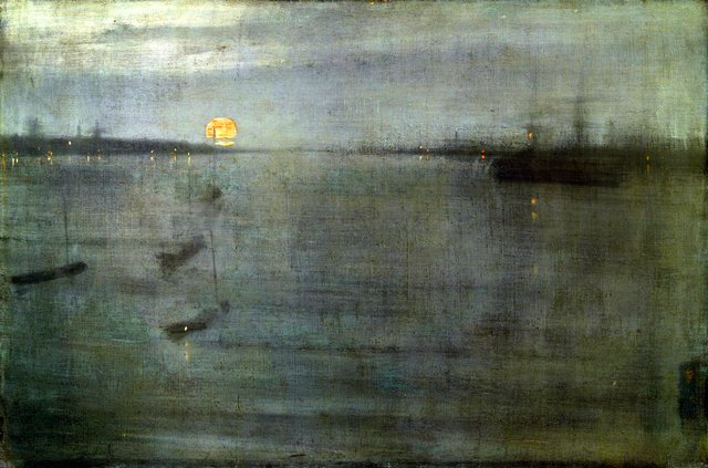 Nocturne: Blue and Gold—Southampton Water by James McNeill Whistler