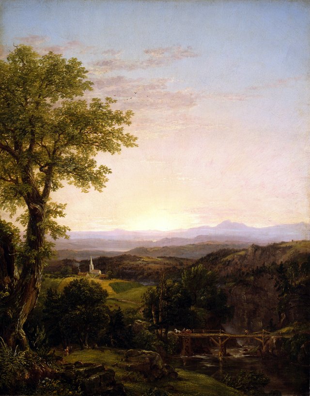 New England Scenery by Thomas Cole