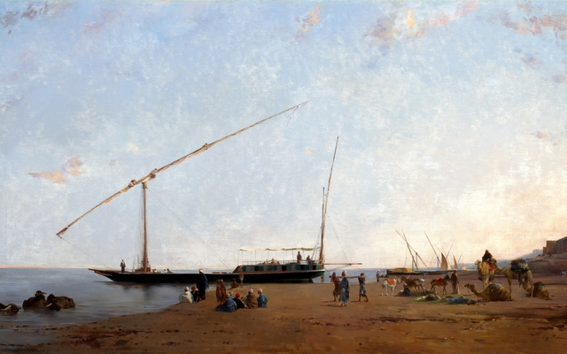 On the Nile by Eugène Fromentin