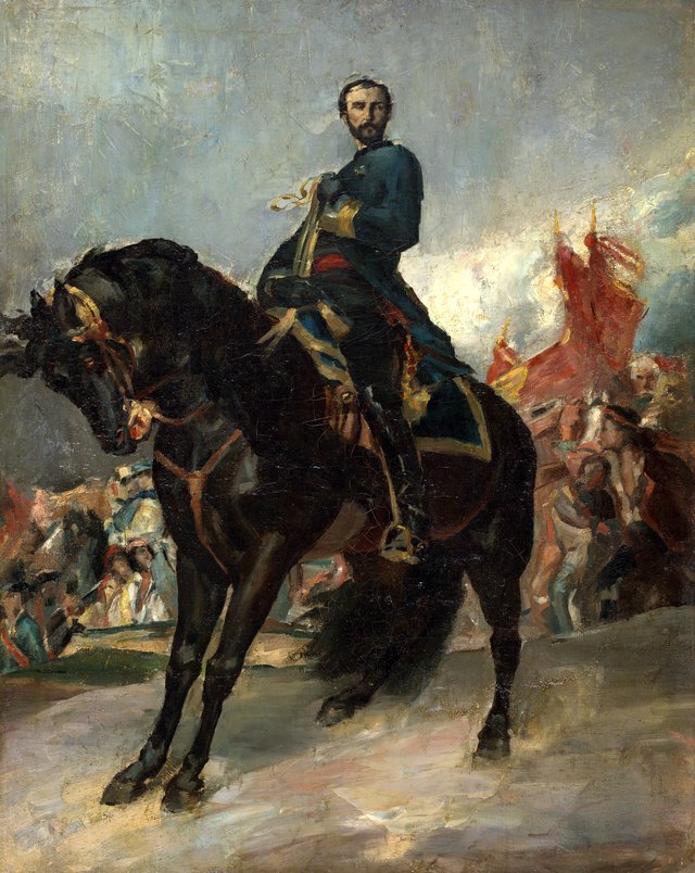 General Juan Prim (1814-1870) by Henri Regnault