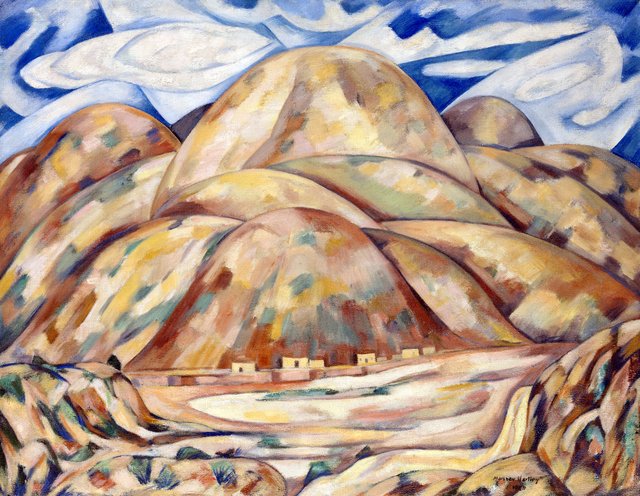 Landscape No. 3, Cash Entry Mines, New Mexico by Marsden Hartley