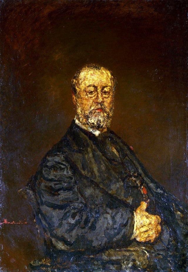 Portrait of Monsieur Rouland by Adolphe Joseph Thomas Monticelli