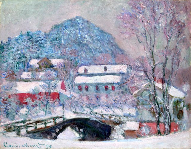 Sandvika, Norway by Claude Monet