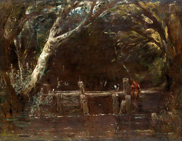 Landscape (The Lock) by John Constable