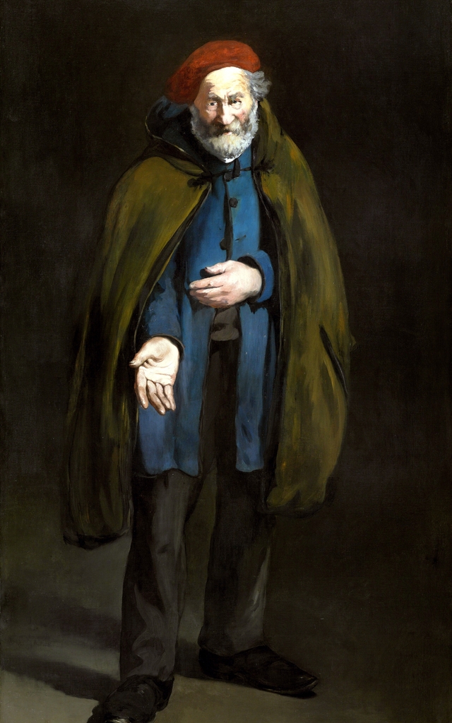 Beggar with a Duffle Coat (Philosopher) by Édouard Manet