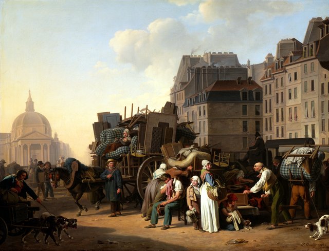 The Movings by Louis-Léopold Boilly