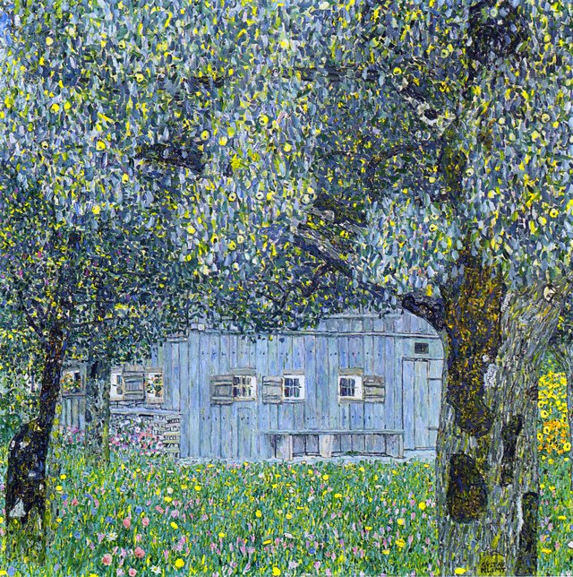 Oberösterreichisches Bauernhaus by Gustav Klimt