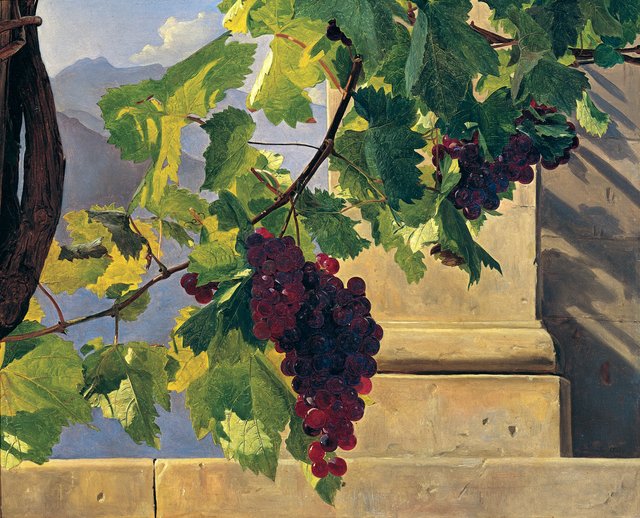 Grape hangers by Ferdinand Georg Waldmüller